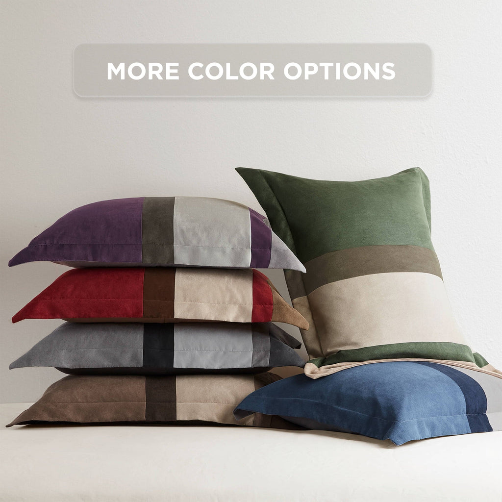 Hypoallergenic Cloud Twin/Twin XL Comforter Set Black, 2 Pieces Faux Suede Comforters Twin/Twin XL Size, Pieced Bedding Comforters Sets, C... - Luxurious Quilted Duvet Cover Set Detail