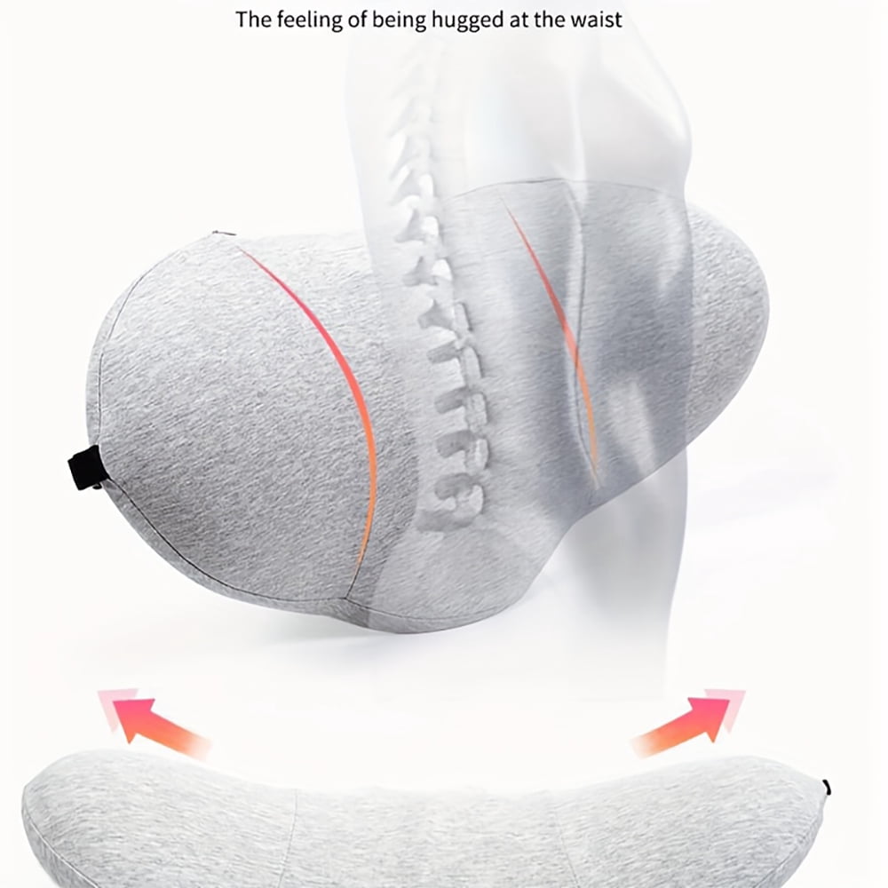 Orthopedic Support Effective Support Adult Breathable Lumbar Bed Pillow, Soft, 1 Pack - Hotel Quality Plush Sleeping Pillows Detail