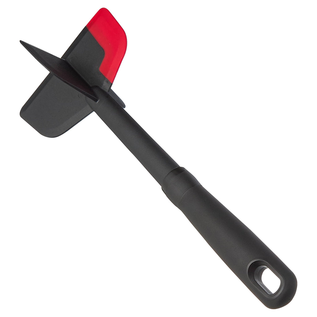 Multi-Functional Silicone Meat Masher and Chopper, Black - Innovative Kitchen Helper for Modern Cooking Detail