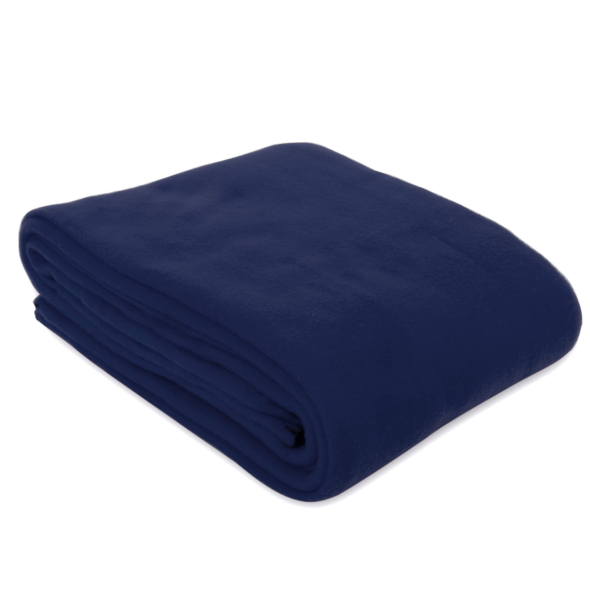 Super Soft Flannel Solid Color 90"L x 60"W Fleece Throw Blanket for Fall, Winter, Spring, Summer, Men, Women, Homeless, Charity Donation... - Luxury Knitted Decorative Throw Blanket with Fringes Detail