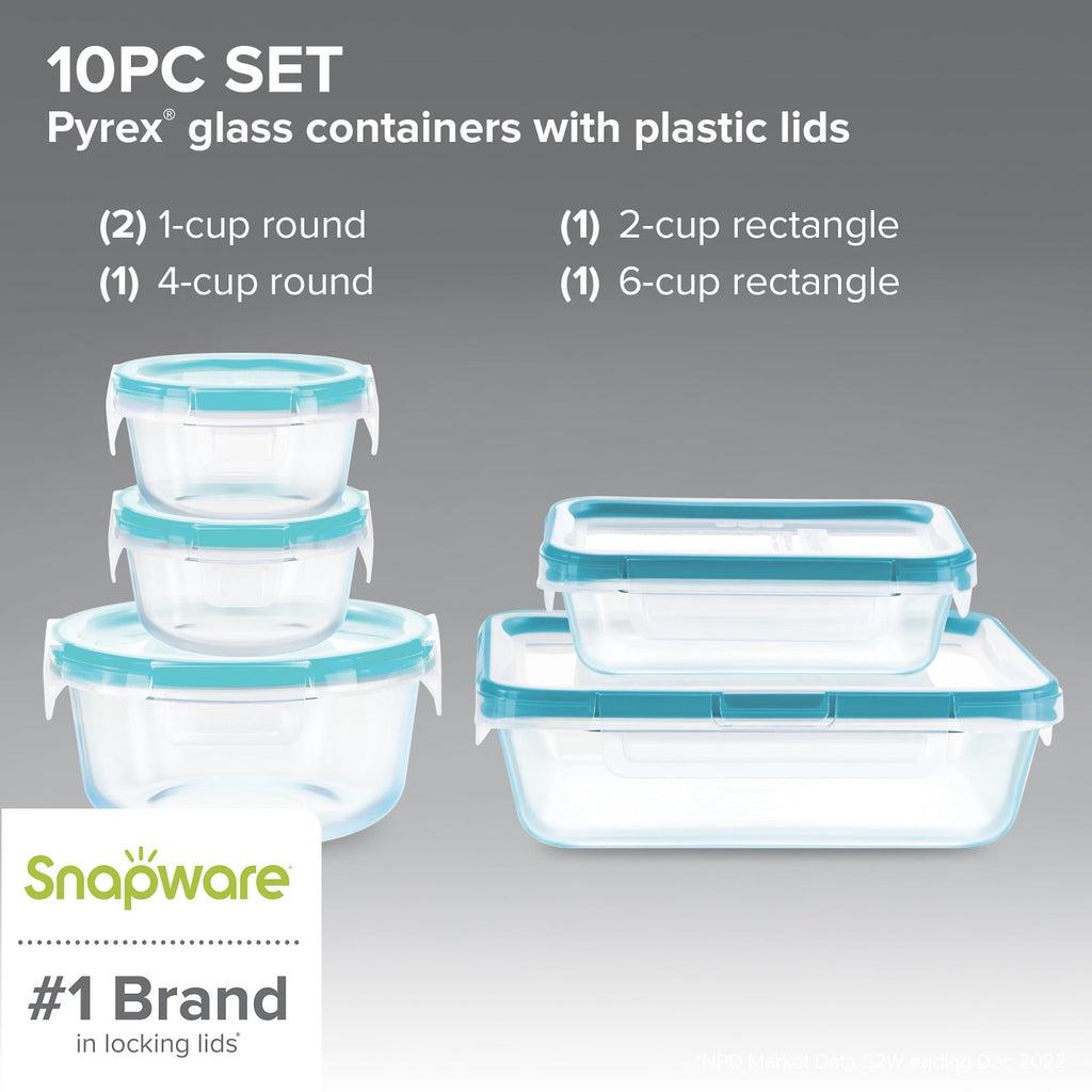 Sweet Treat Shaped Glass Storage Set, 10 Piece - Fun Food Fidget Cookie Squishable Toy Detail