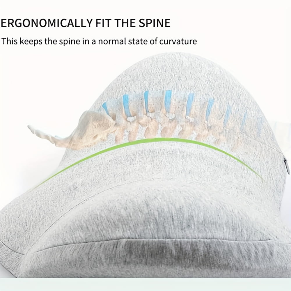 Orthopedic Support Effective Support Adult Breathable Lumbar Bed Pillow, Soft, 1 Pack - Hotel Quality Plush Sleeping Pillows Detail