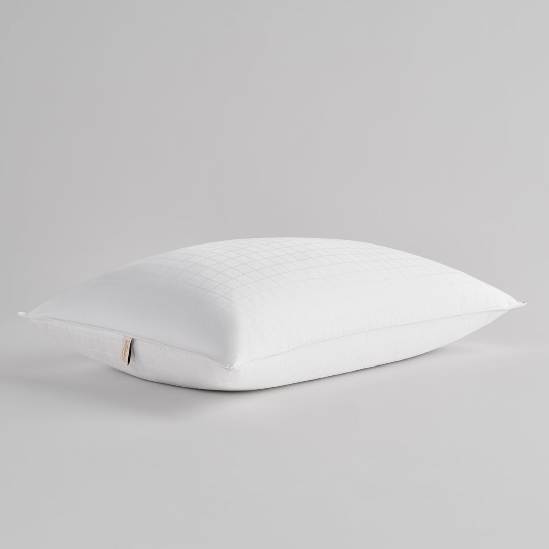 Orthopedic Support So Queen Size Bed Pillow | Side Sleeper Pillow for Adults | , 100% Cotton Case | Soft, Machine Washable Hotel Quality... - Orthopedic Shredded Foam Bed Pillow Set Detail