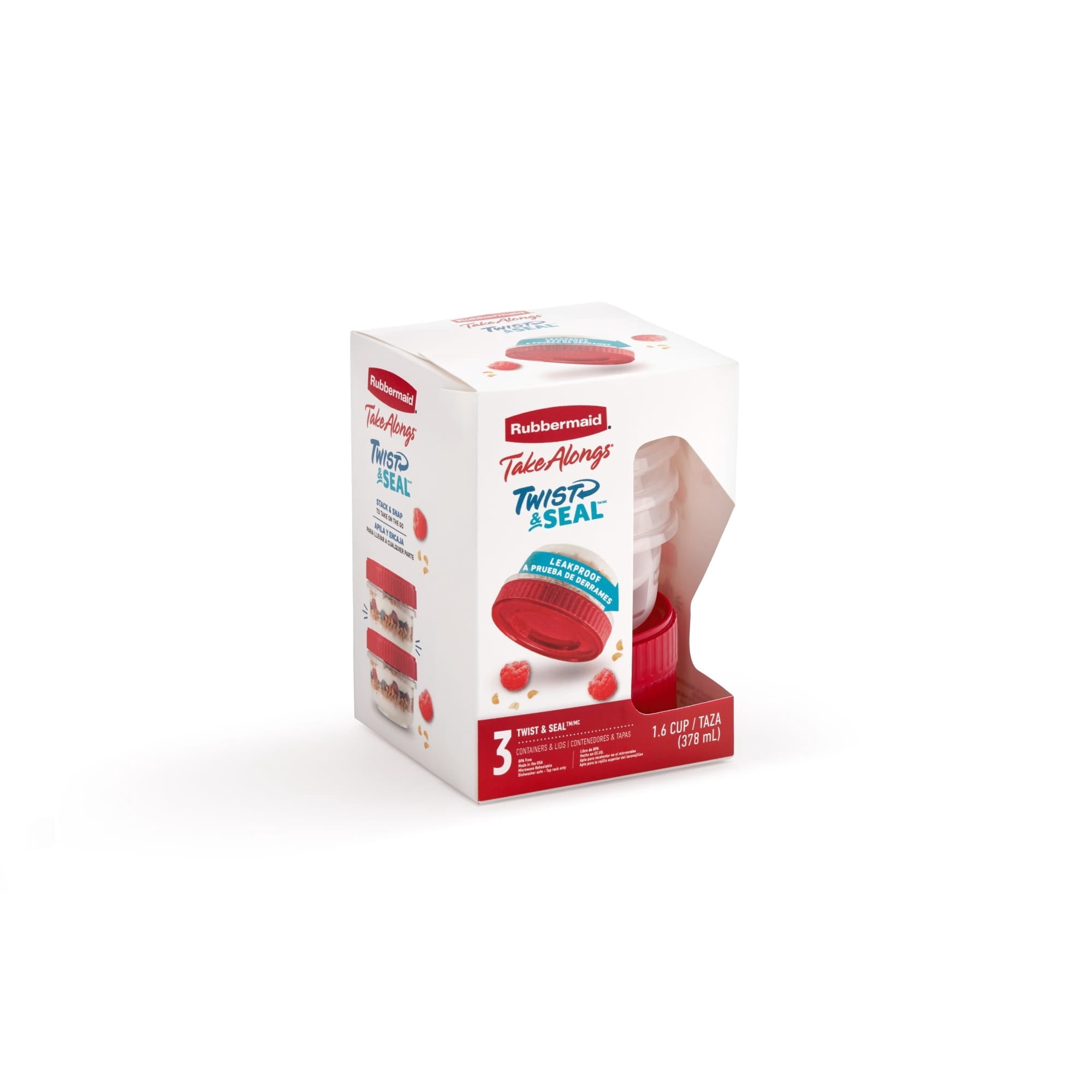 Deliciously Squishy (3 pack) & Seal 1.6-Cup Food Storage Containers, Ruby Red, 3 pack - Playful Star & Heart Shaped Geometric NeeDoh Detail