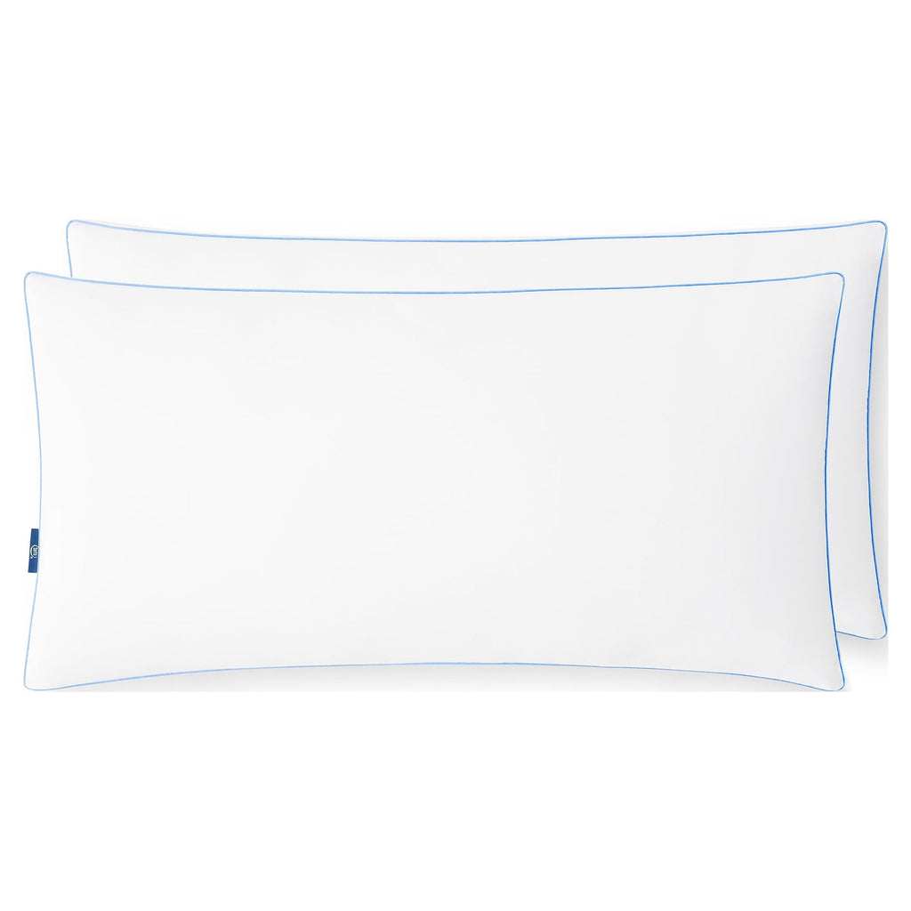 Ergonomic Memory Foam pedic Extra Firm Bed Pillow, King, 2 Pack, Hypoallergenic - Ergonomic Memory Foam Pillow for Neck Pain Support Detail