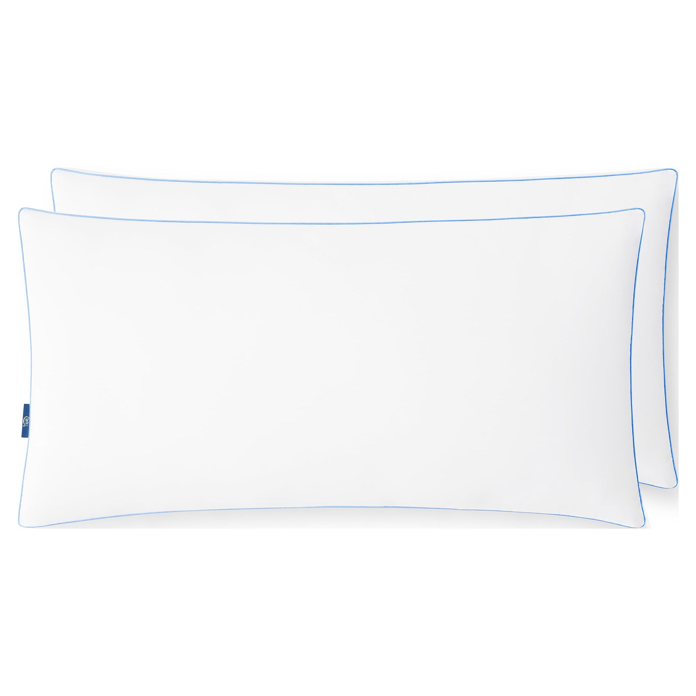 Ergonomic Memory Foam pedic Extra Firm Bed Pillow, King, 2 Pack, Hypoallergenic - Ergonomic Memory Foam Pillow for Neck Pain Support Detail
