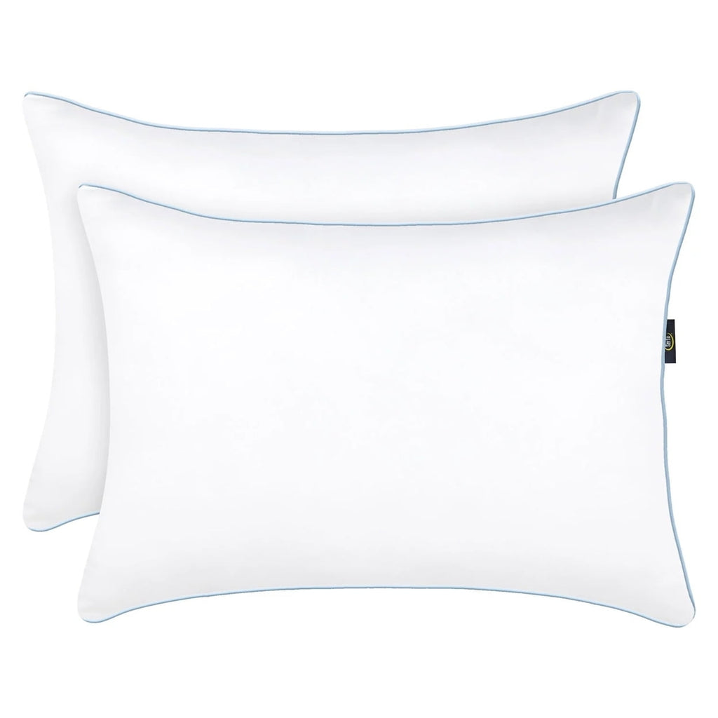 Fluffy Shredded Comfy Sleep Eco-Friendly Bed Pillow Standard/Queen (2 Pk) - Orthopedic Shredded Foam Bed Pillow Set Detail