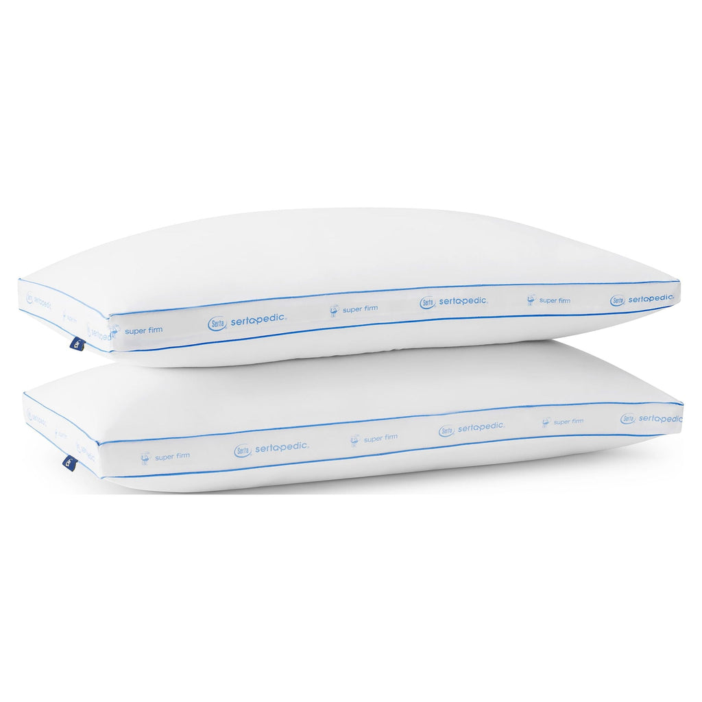 Ergonomic Memory Foam pedic Extra Firm Bed Pillow, King, 2 Pack, Hypoallergenic - Ergonomic Memory Foam Pillow for Neck Pain Support Detail