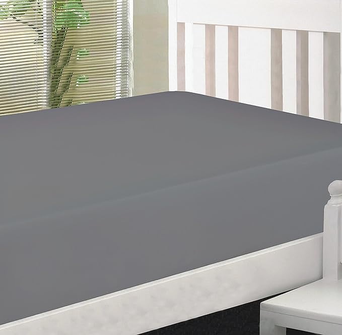 Ultra-Soft Microfiber 2 Twin Fitted Bottom Bed Sheets (2-Pack) 1800 Ultra Soft and Comfy - 39" x 75" Great for Kids Room, Guest ... - Breathable Egyptian Cotton Flat & Fitted Sheets Detail