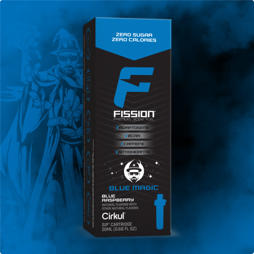 Refreshing Electrolyte Fission Blue Magic NRBF - Zero-Calorie Multi-Flavor Sip Pods for Water Bottle - Default Title