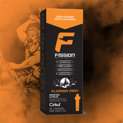 Natural Fruit Flavored Fission Florida Man WYMJ - Sugar-Free Fruit Flavor Cartridge Refill - Default Title