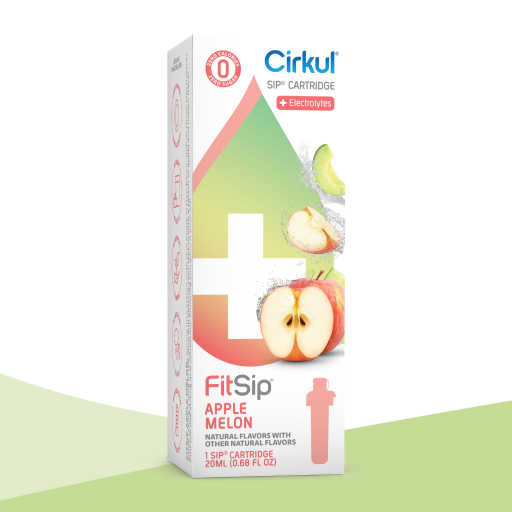 Vitamin-Infused FitSip Apple Melon 0S9F - Zero-Calorie Multi-Flavor Sip Pods for Water Bottle - Default Title