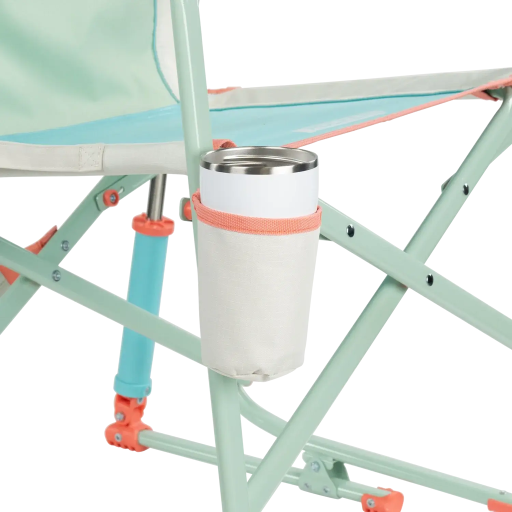 Premium All-Weather Freestyle Rocker - Choice 711 - Patented Spring-Action Rocking Chair for Camping Detail