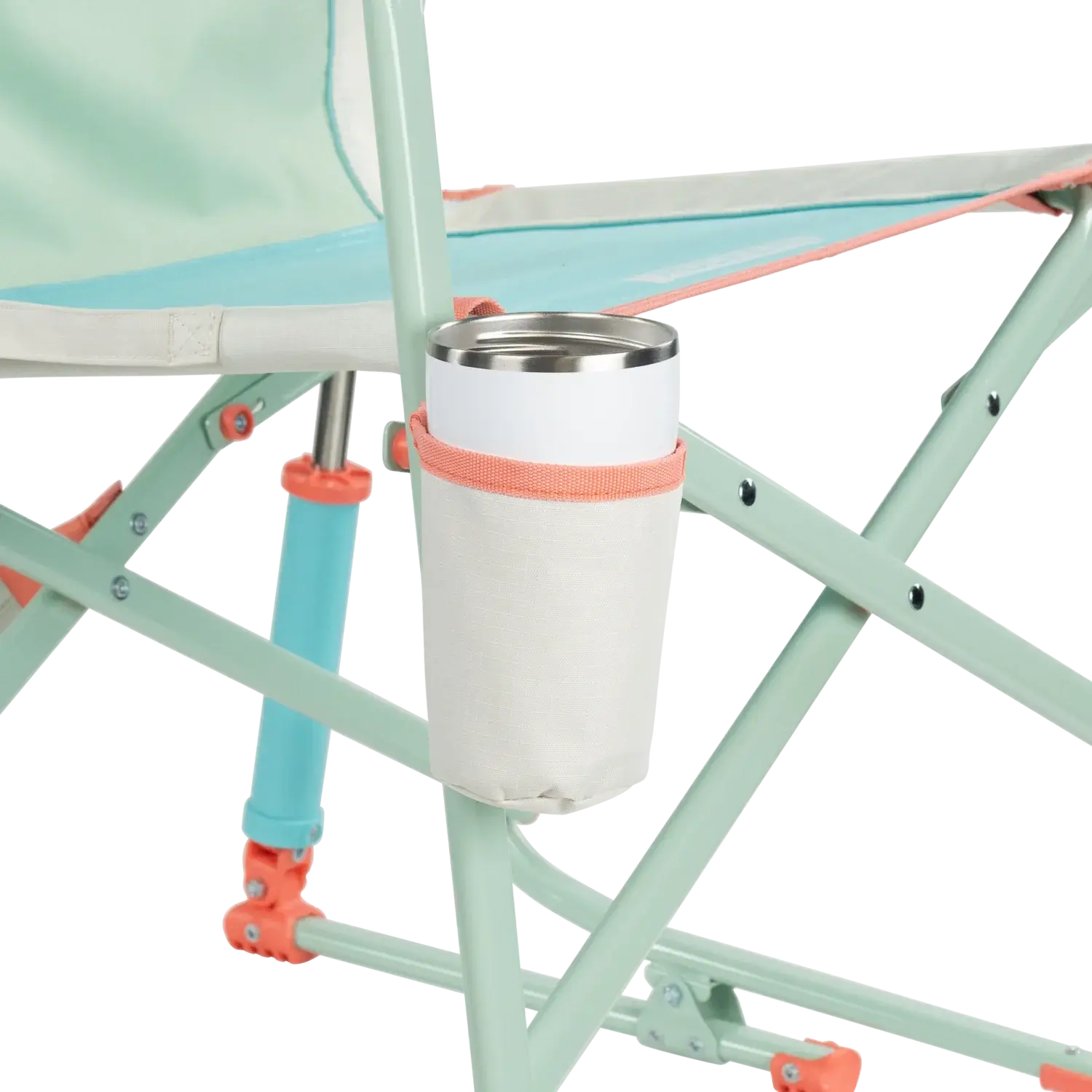Premium All-Weather Freestyle Rocker - Choice 711 - Patented Spring-Action Rocking Chair for Camping Detail