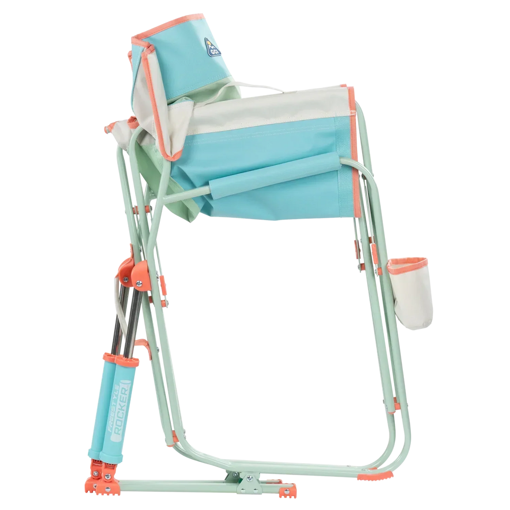 Premium All-Weather Freestyle Rocker - Choice 711 - Patented Spring-Action Rocking Chair for Camping Detail