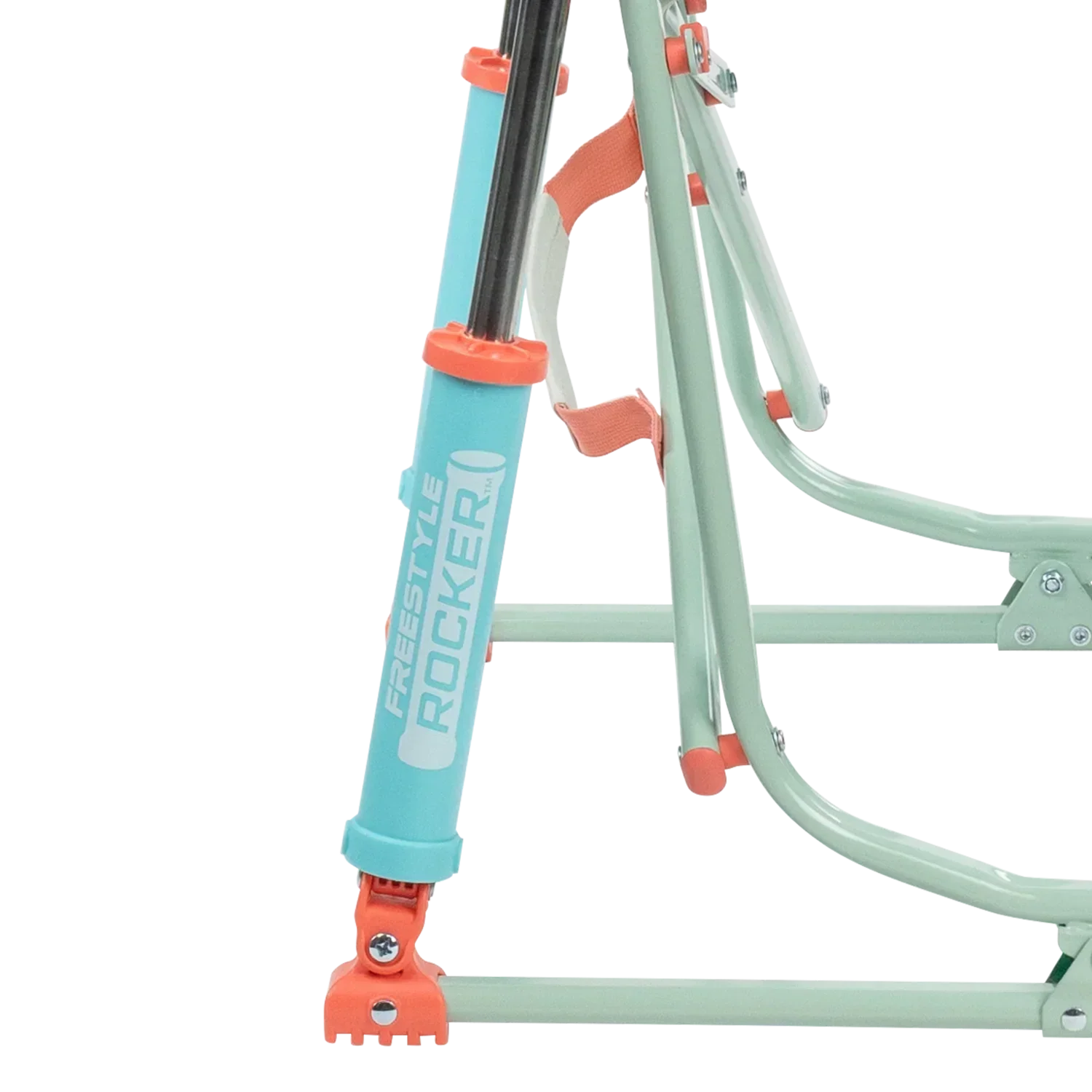 Premium All-Weather Freestyle Rocker - Choice 711 - Patented Spring-Action Rocking Chair for Camping Detail