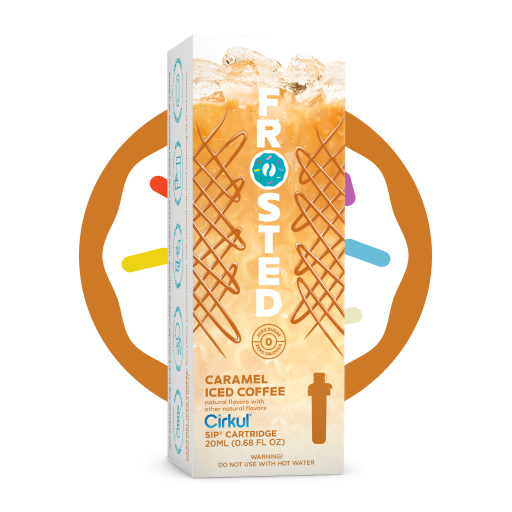 Natural Fruit Flavored Frosted Caramel Iced Coffee 9HCZ - Vitamin-Infused Natural Refreshing Flavor Core - Default Title