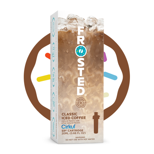 Sugar-Free Frosted Classic Iced Coffee Q1R3 - Zero-Calorie Multi-Flavor Sip Pods for Water Bottle - Default Title