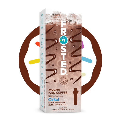 Refreshing Electrolyte Frosted Mocha Iced Coffee J5FU - Sugar-Free Fruit Flavor Cartridge Refill - Default Title