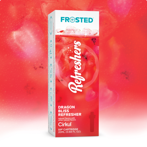Zero-Calorie Frosted Dragon Bliss Refresher 3YSL - Zero-Calorie Multi-Flavor Sip Pods for Water Bottle - Default Title