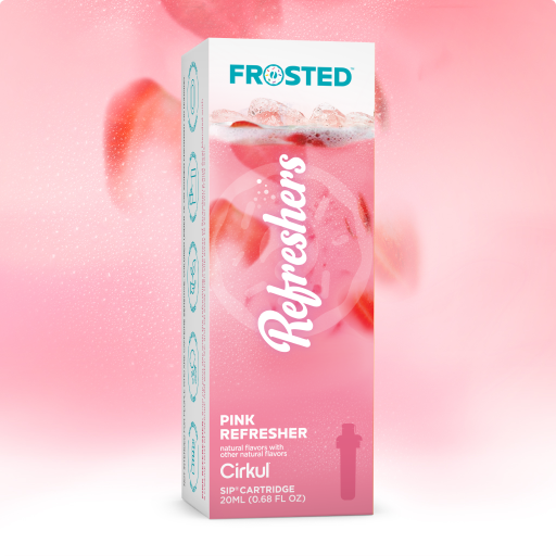 Refreshing Electrolyte Frosted Pink Refresher XVWE - Vitamin-Infused Natural Refreshing Flavor Core - Default Title
