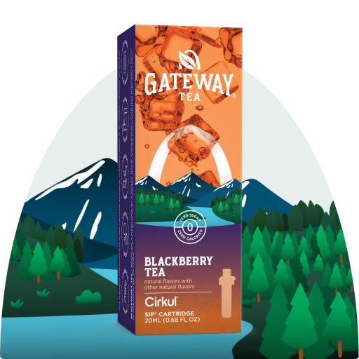 Vitamin-Infused Gateway Blackberry Tea BDE1 - Electrolyte Hydration Enhanced Taste Cartridges - Default Title