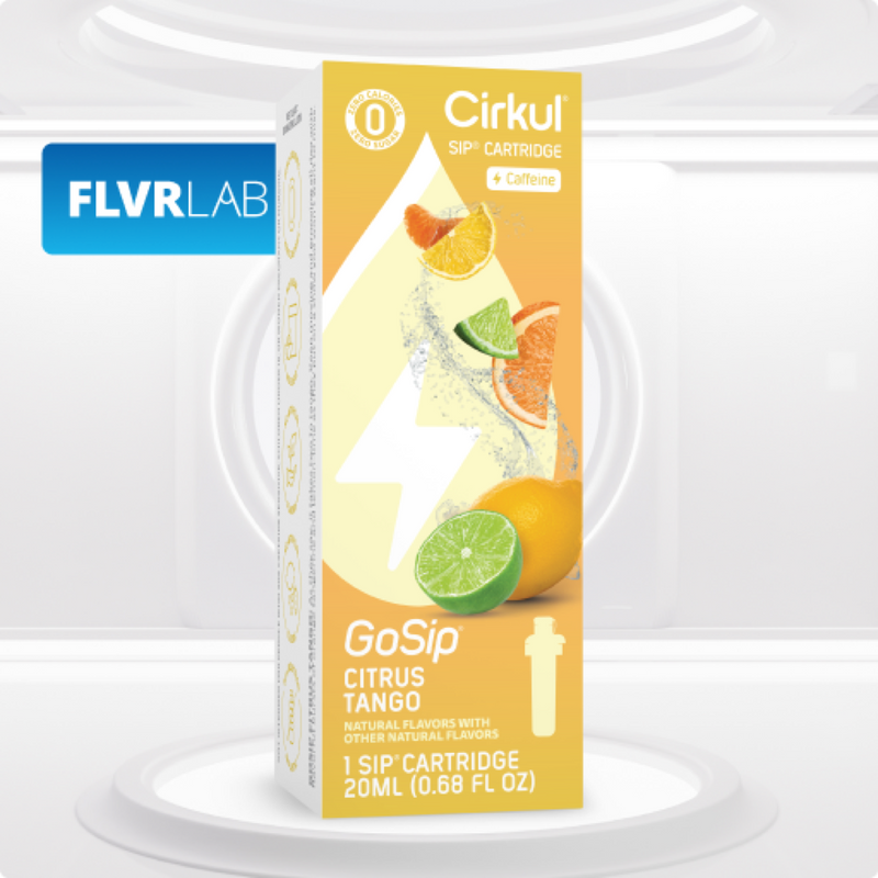 Refreshing Electrolyte GoSip Citrus Tango NOZA - Vitamin-Infused Natural Refreshing Flavor Core - Default Title