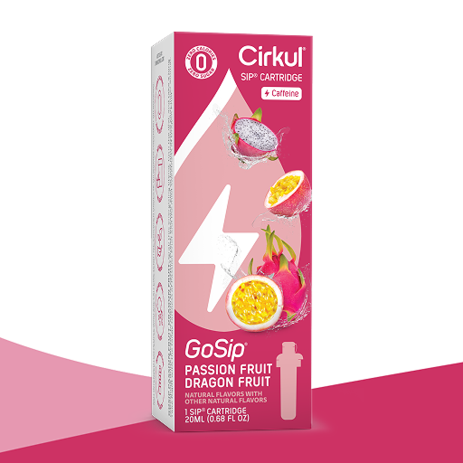 Refreshing Electrolyte GoSip Passion Fruit Dragon Fruit CWFH - Electrolyte Hydration Enhanced Taste Cartridges - Default Title