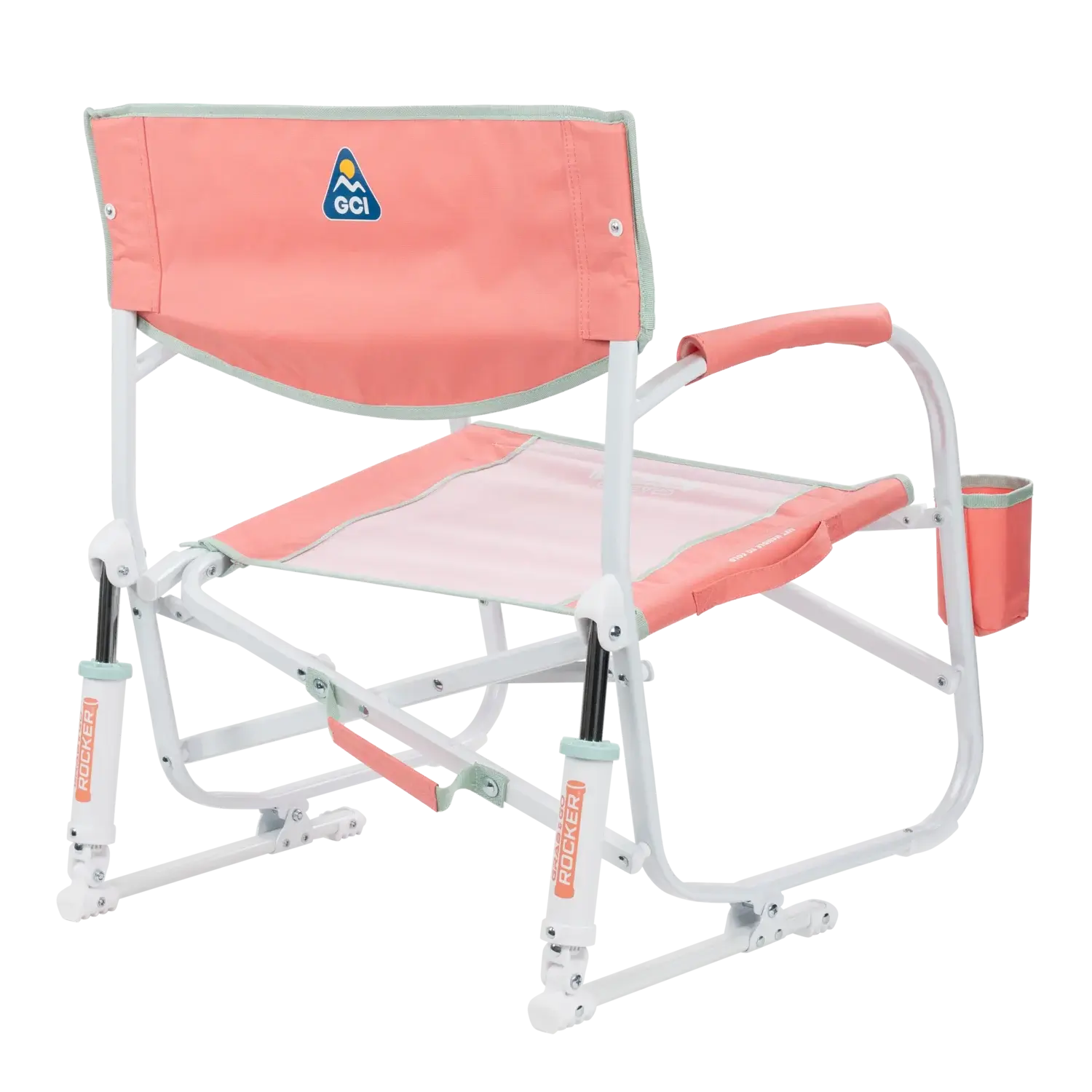 Patented Spring-Action Grab & Go Rocker - Choice 551 - Freestyle Rocker Portable Outdoor Folding Chair Detail