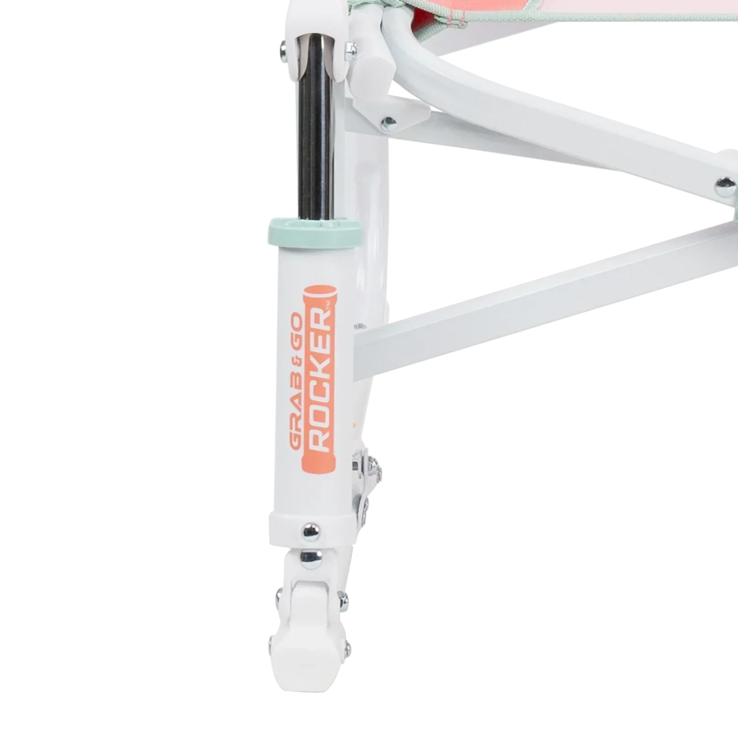 Patented Spring-Action Grab & Go Rocker - Choice 551 - Freestyle Rocker Portable Outdoor Folding Chair Detail