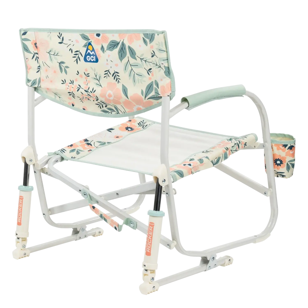 Patented Spring-Action Grab & Go Rocker - Choice 551 - Freestyle Rocker Portable Outdoor Folding Chair Detail