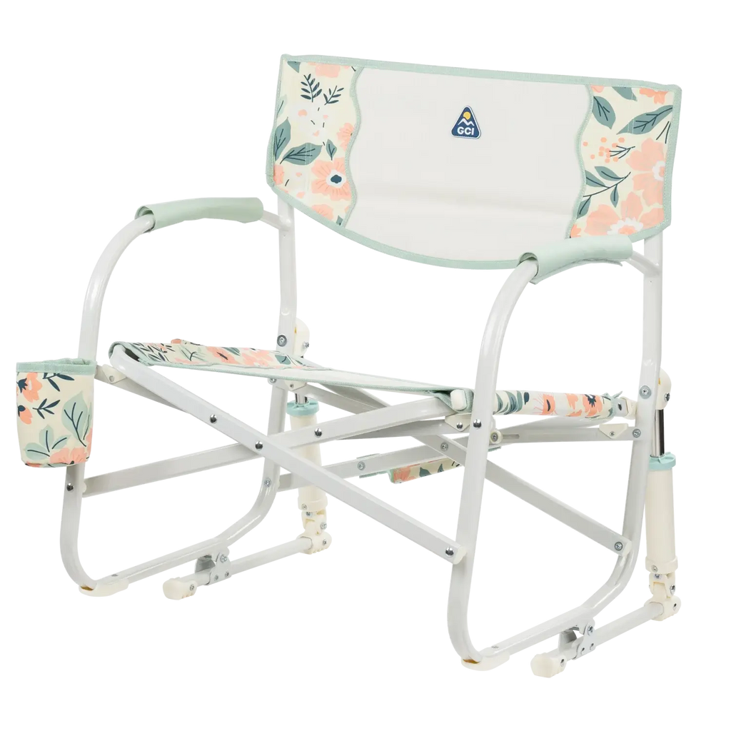 Patented Spring-Action Grab & Go Rocker - Choice 551 - Freestyle Rocker Portable Outdoor Folding Chair Detail
