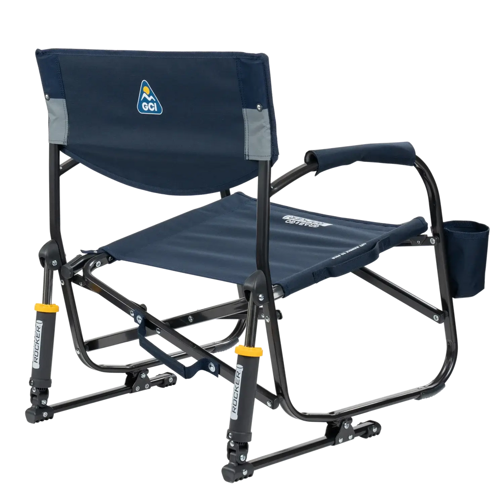 Patented Spring-Action Grab & Go Rocker - Choice 551 - Freestyle Rocker Portable Outdoor Folding Chair Detail