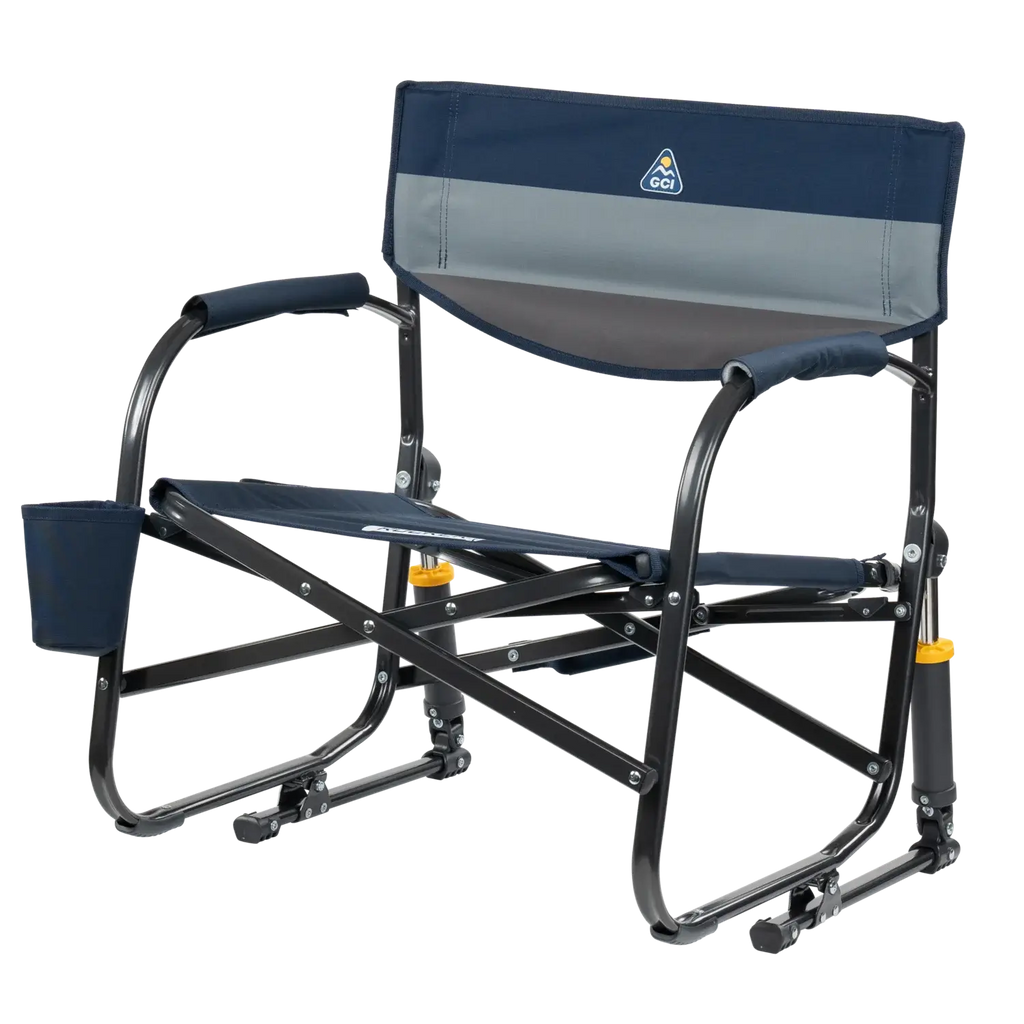 Patented Spring-Action Grab & Go Rocker - Choice 551 - Freestyle Rocker Portable Outdoor Folding Chair Detail