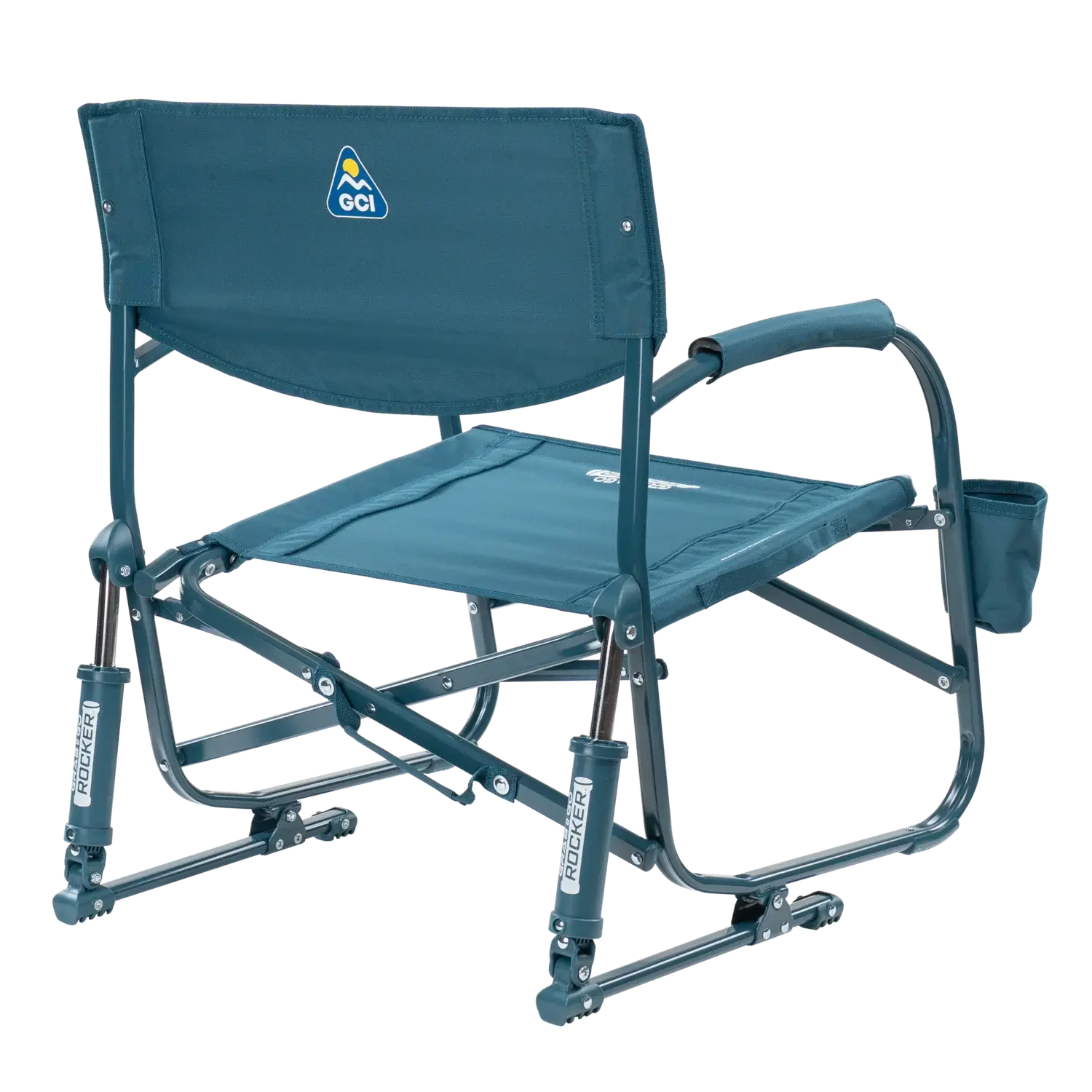 Patented Spring-Action Grab & Go Rocker - Choice 551 - Freestyle Rocker Portable Outdoor Folding Chair Detail