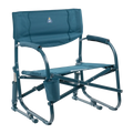 Patented Spring-Action Grab & Go Rocker - Choice 551 - Freestyle Rocker Portable Outdoor Folding Chair - Teal