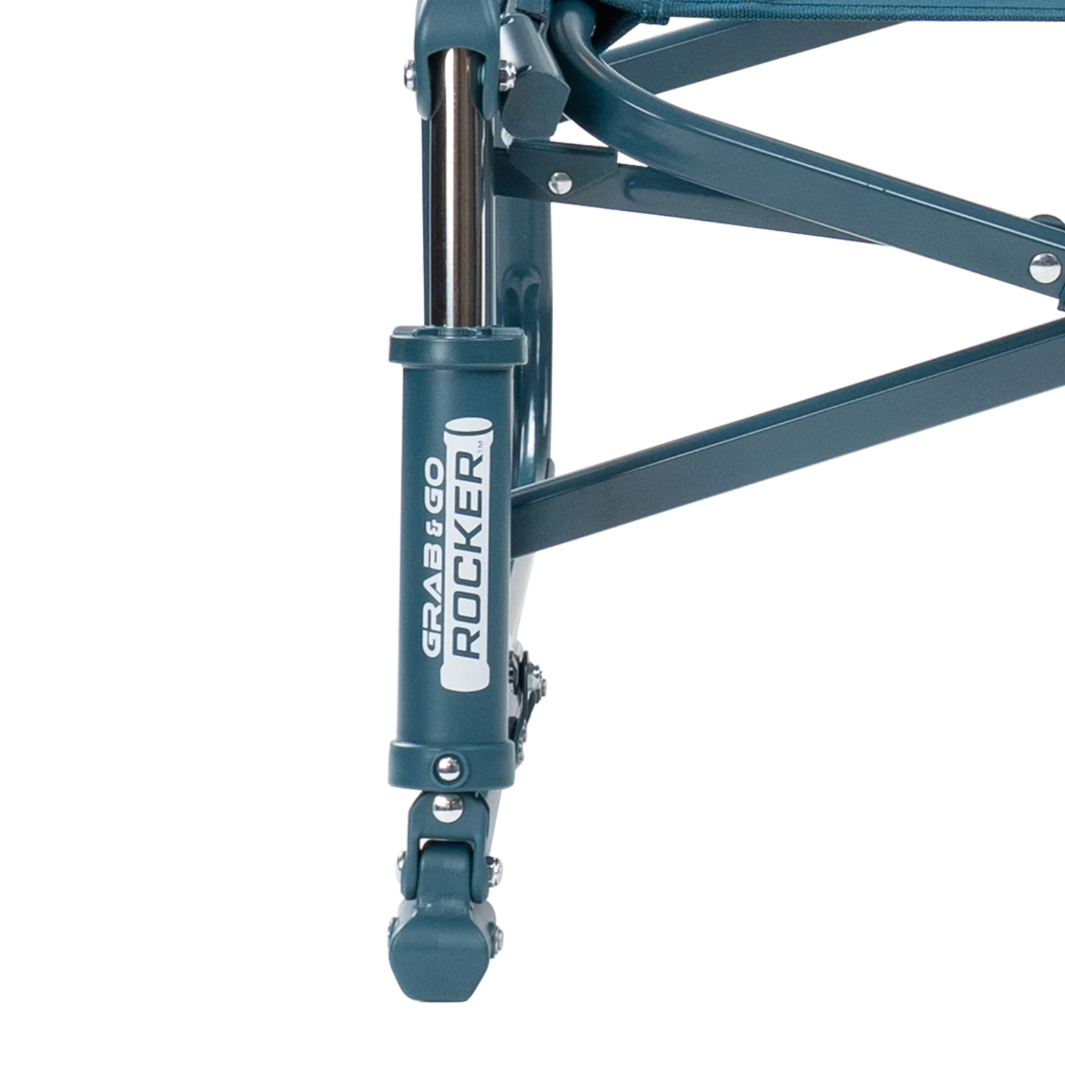 Patented Spring-Action Grab & Go Rocker - Choice 551 - Freestyle Rocker Portable Outdoor Folding Chair Detail