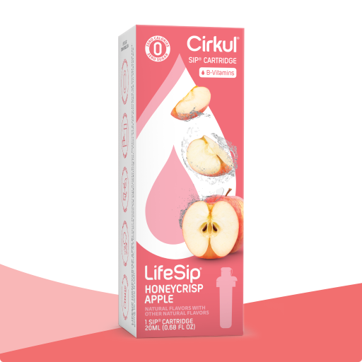 Zero-Calorie LifeSip Honeycrisp Apple QUWH - Electrolyte Hydration Enhanced Taste Cartridges - Default Title