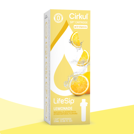 Natural Fruit Flavored LifeSip Lemonade ZO3J - Electrolyte Hydration Enhanced Taste Cartridges - Default Title