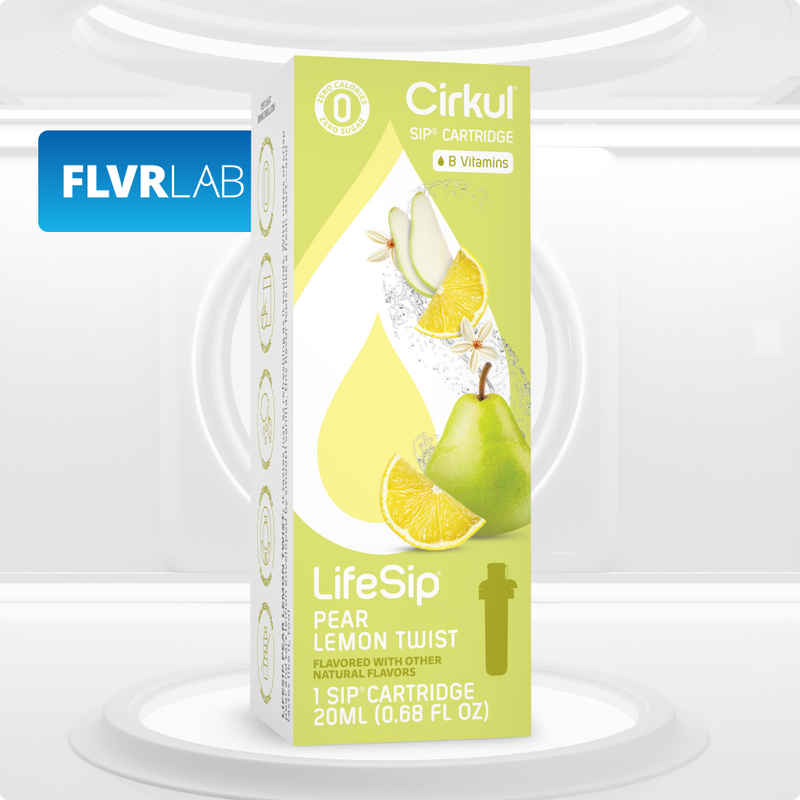 Sugar-Free LifeSip Pear Lemon Twist L82Z - Vitamin-Infused Natural Refreshing Flavor Core - Default Title