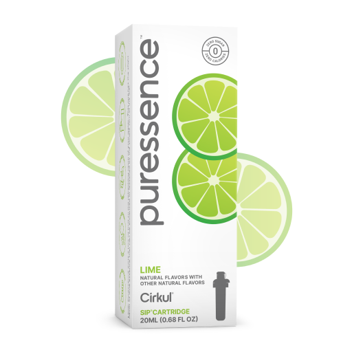 Sugar-Free Puressence Lime (Unsweetened) DHD6 - Sugar-Free Fruit Flavor Cartridge Refill - Default Title