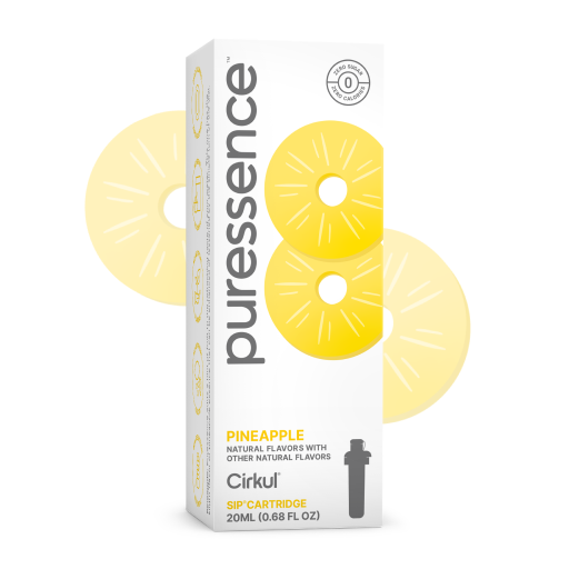 Sugar-Free Puressence Pineapple (Unsweetened) NUIK - Zero-Calorie Multi-Flavor Sip Pods for Water Bottle - Default Title