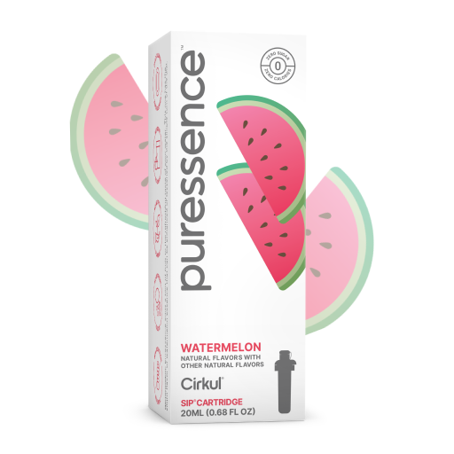Zero-Calorie Puressence Watermelon (Unsweetened) P6E5 - Vitamin-Infused Natural Refreshing Flavor Core - Default Title