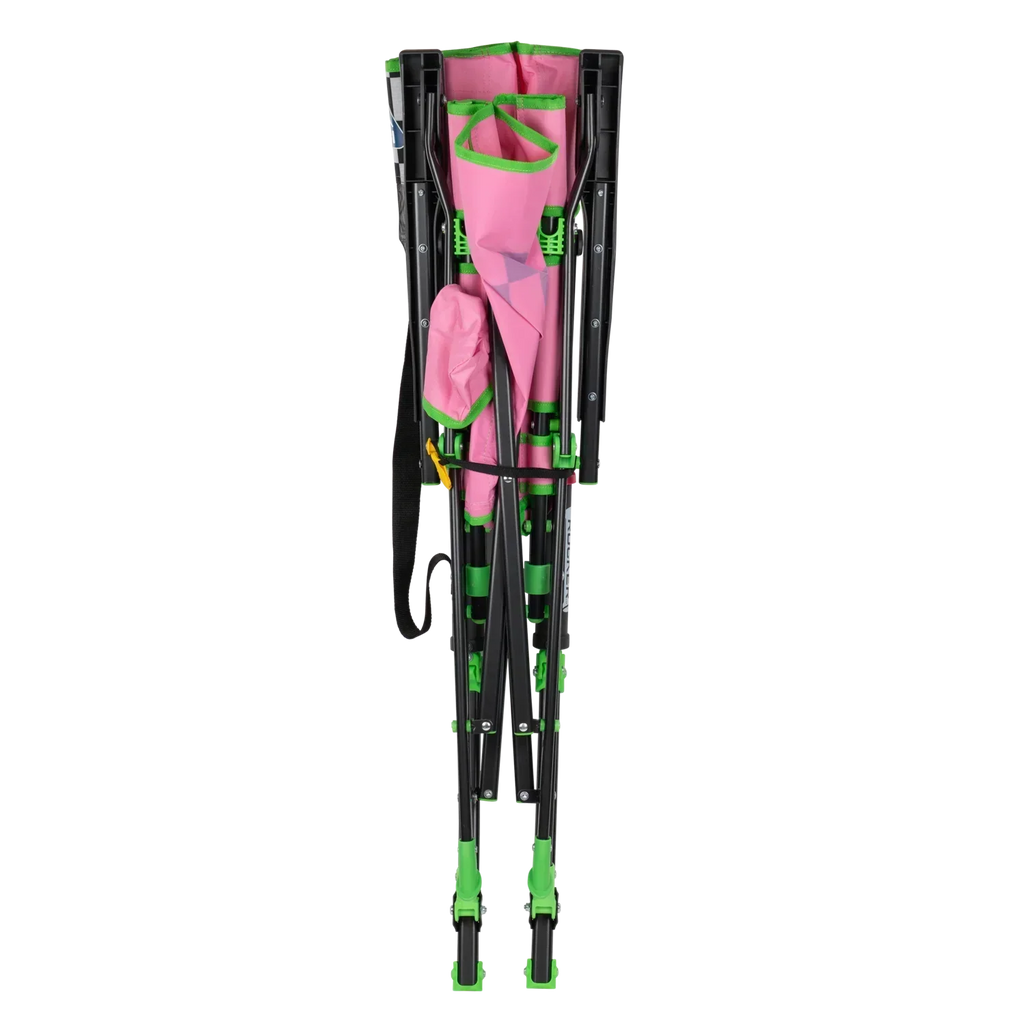 Patented Spring-Action RoadTrip Rocker - NASCAR For Her - Choice 560 - Freestyle Rocker Portable Outdoor Folding Chair Detail