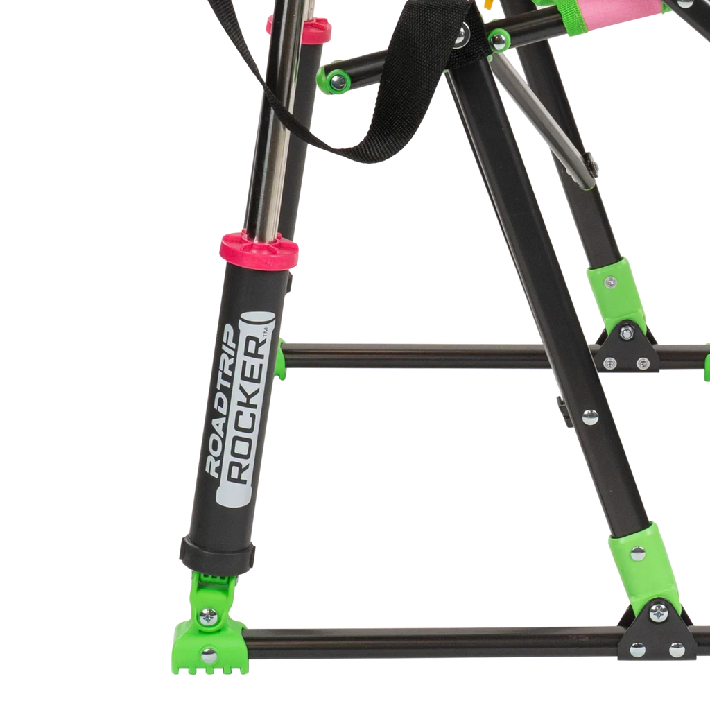 Patented Spring-Action RoadTrip Rocker - NASCAR For Her - Choice 560 - Freestyle Rocker Portable Outdoor Folding Chair Detail