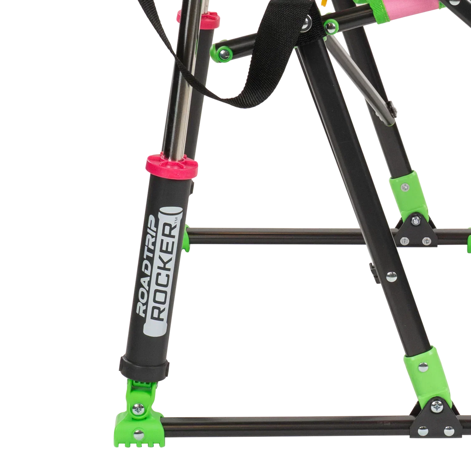 Patented Spring-Action RoadTrip Rocker - NASCAR For Her - Choice 560 - Freestyle Rocker Portable Outdoor Folding Chair Detail