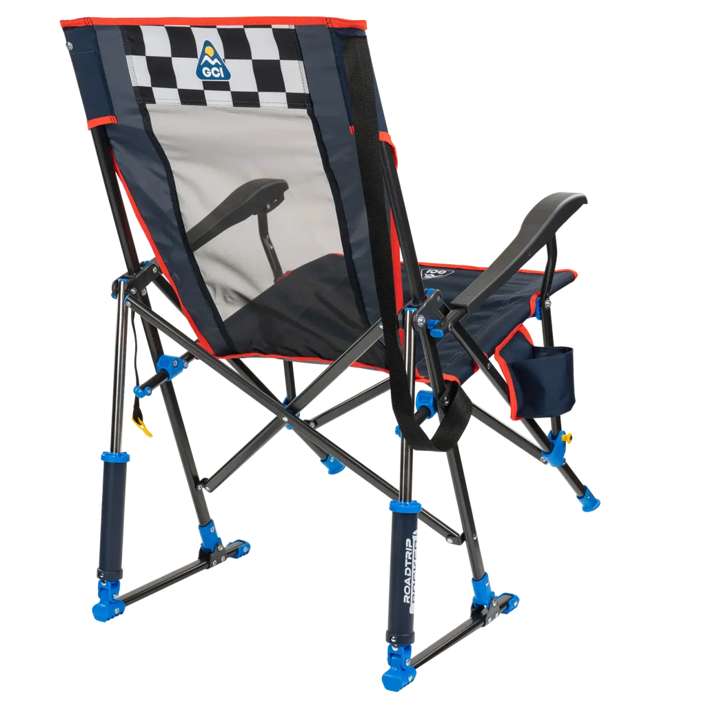 Heavy-Duty Freestyle RoadTrip Rocker - NASCAR For Him - Choice 453 - Freestyle Rocker Portable Outdoor Folding Chair Detail
