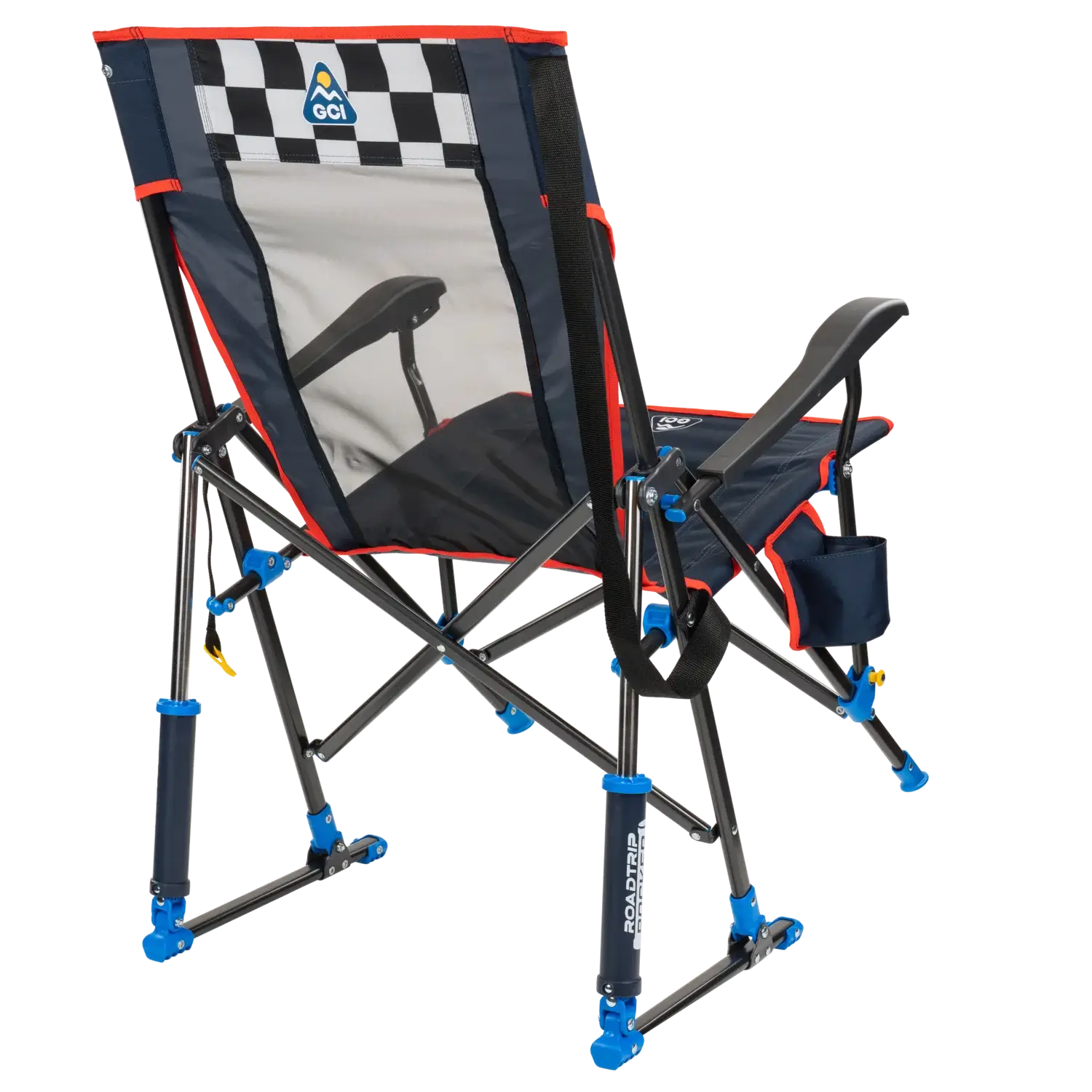 Heavy-Duty Freestyle RoadTrip Rocker - NASCAR For Him - Choice 453 - Freestyle Rocker Portable Outdoor Folding Chair Detail