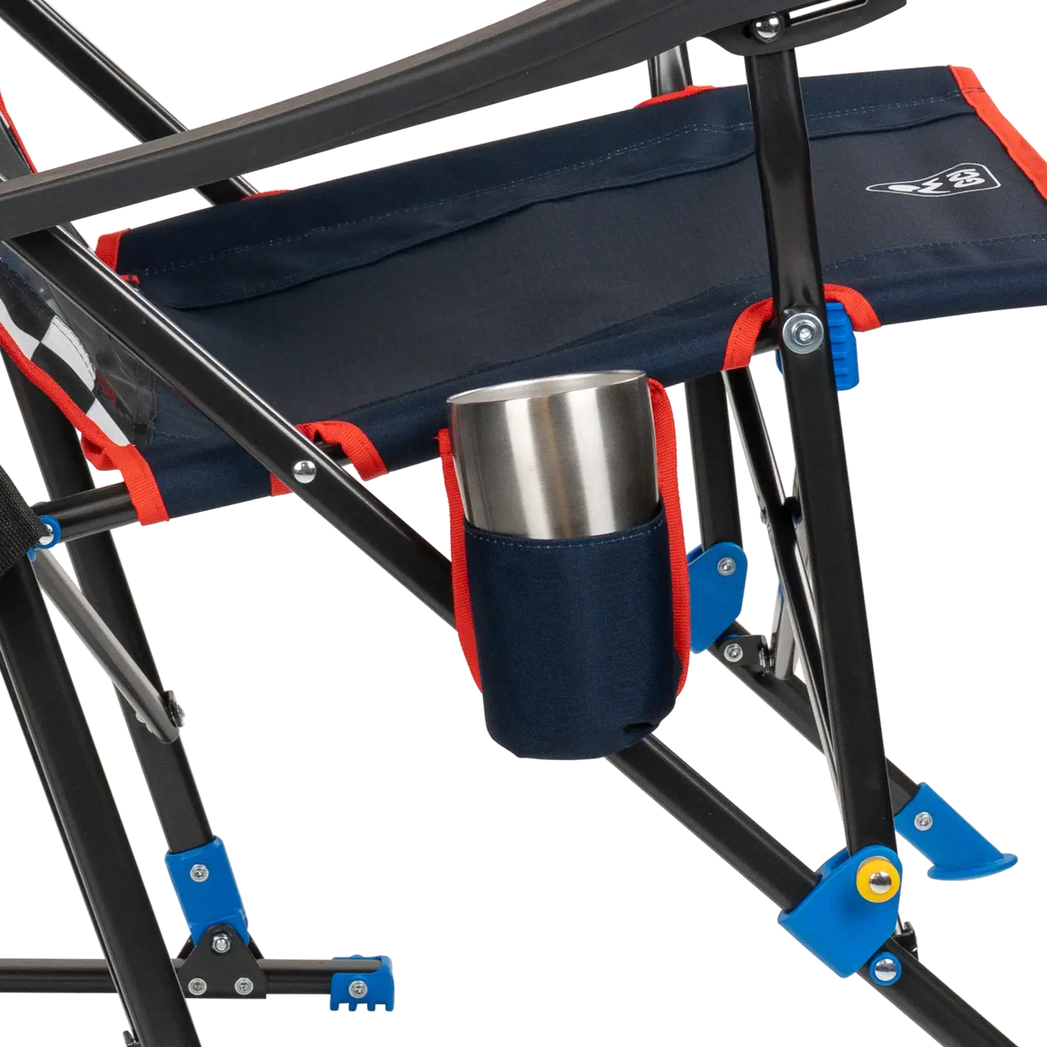 Heavy-Duty Freestyle RoadTrip Rocker - NASCAR For Him - Choice 453 - Freestyle Rocker Portable Outdoor Folding Chair Detail