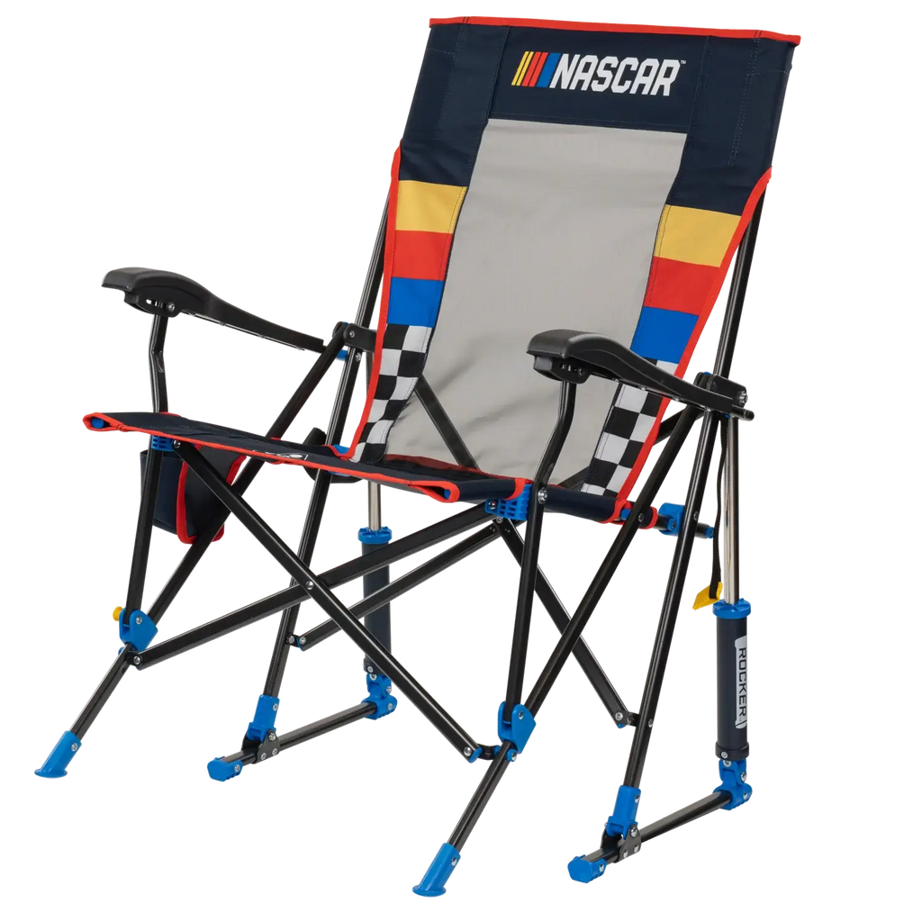 Heavy-Duty Freestyle RoadTrip Rocker - NASCAR For Him - Choice 453 - Freestyle Rocker Portable Outdoor Folding Chair Detail